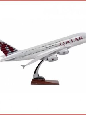 Airplane model qatar A380 45 cm big size