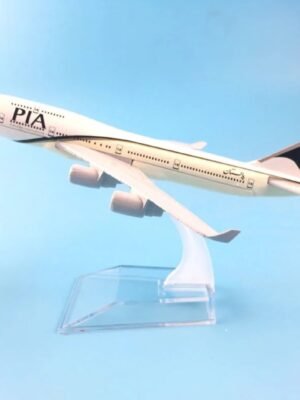 PIA Airlines Model Metal 16 cm Airplane Model with stand Metal Aircrafts for office  and home decoration