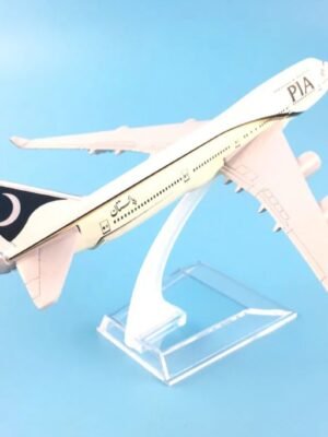 PIA Airlines Model Metal 16 cm Airplane Model with stand Metal Aircrafts for office  and home decoration
