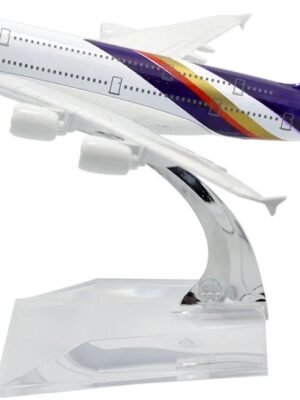 THAI AIRLINES Air PLANE MODEL A380 AIRPLANE 16CM METAL DIECAST 1:400 AIRPLANE MODEL TOYS FOR CHILDREN. Home office decoration ane collection