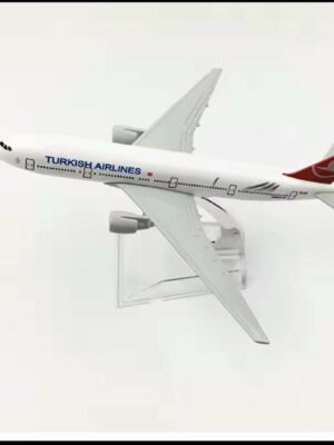 Turkish Airlines B777 Diecast Airplane Model 16cm | 1:400 Metal Aircraft Model Toy | Premium Decoration & Collectible