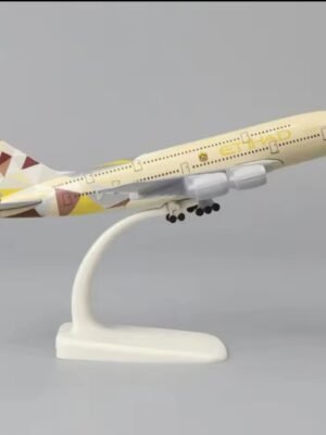 Airplane Model ETIHAD AIRBUS A380 20 cm with wheels Airlines Airplane Diecast Air Plane Model Aircraft w Wheels Landing Gears