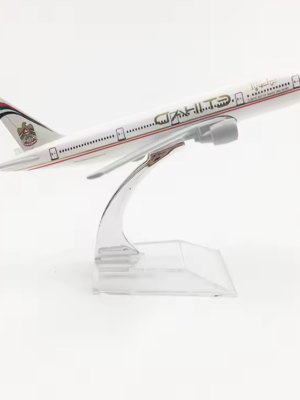 Etihad Airways Boeing 777 Airplane Model – 16CM Metal Alloy Diecast Aircraft 1:400 Scale with Stand