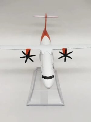 Airplane Model metal (16CM) 1:400 Model Diecast Aircraft ATR-72 Malaysia Firefly Propeller Airline Display Toys Model With Stand Display Fans