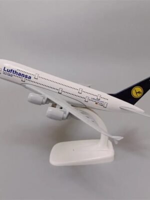 Airline Model metal Germany Lufthansa Airbus A380 (20cm) Aircraft Die cast Airplane Model for decoration