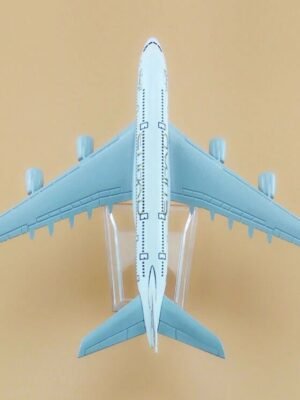 **”Etihad Airways Airbus A380 1:400 Scale (16 cm) Metal Aircraft Model – Premium Office & Home Decoration with Stand”*8