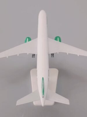 Turkmenistan Airlines Boeing 777 – 20cm Diecast Metal Airplane Model with Wheels | Aircraft Model for Home & Office Decoration