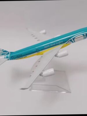 BWIA West Indies Airbus A340 (16 cm) Airplane Model Scale 1:400 Diecast Metal Aircraft Model for Home and Office Decoration