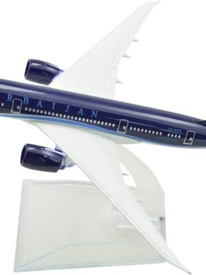 Azerbaijan Airlines Boeing 787 Dreamliner Diecast Metal Airplane Model 1:400 Scale – 16cm Aircraft Model Plane for Home & Office Display