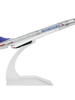 Concorde American Airways 16cm Metal Diecast Model Plane – 1:400 Scale Aircraft