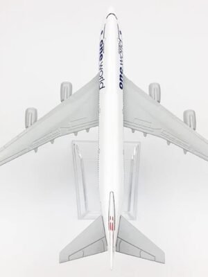 British Airways Oneworld Boeing 747 – 16cm 1:400 Scale Diecast Aircraft Model | Metal Airplane Model | Collectible Plane for Home & Office Decoration