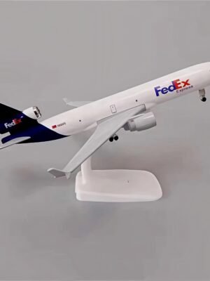 FedEx Express ATR Aircraft Model – 20 cm Diecast Metal Airplane, Scale 1:300 | Home & Office Decor