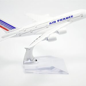Air France Airbus A380 16cm Diecast Model – Scale 1:400 Full Metal Aircraft Model for Home & Office Decoration | Collectible Airplane