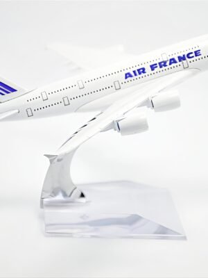 Air France Airbus A380 16cm Diecast Model – Scale 1:400 Full Metal Aircraft Model for Home & Office Decoration | Collectible Airplane