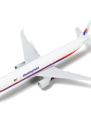 Malaysia Airlines Boeing 777 Scale 1:300 Diecast Metal Aircraft Model with Stand – Premium Collectible Airplane Model for Aviation Enthusiasts, Home Décor & Gift Collection