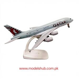 Qatar Airways A380 Metal 20 cm Aircraft model scal 1:400  with wheels and stand Airline Model for office diecost aircraft model  decoration