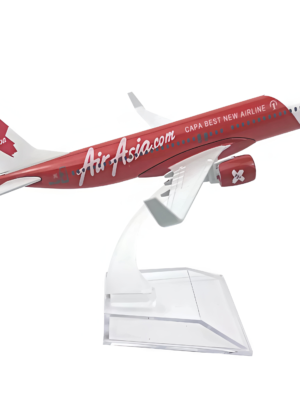 AirAsia Red Boeing 737 Aircraft Model Diecast Metal Plane – 1/400 Scale Airline Collectible