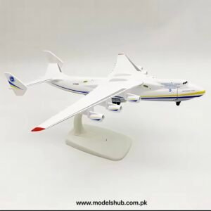 Antonov An-225 Mriya 20cm 1:300 Diecast Airplane Model – World’s Largest Cargo Aircraft, Ukraine Aviation Model for Home & Office Decoration