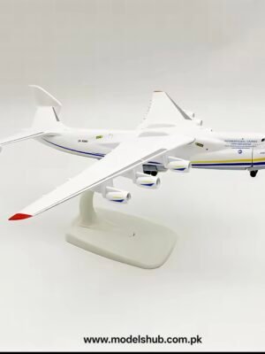 Antonov An-225 Mriya 20cm 1:300 Diecast Airplane Model – World’s Largest Cargo Aircraft, Ukraine Aviation Model for Home & Office Decoration