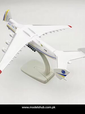 Antonov An-225 Mriya 20cm 1:300 Diecast Airplane Model – World’s Largest Cargo Aircraft, Ukraine Aviation Model for Home & Office Decoration