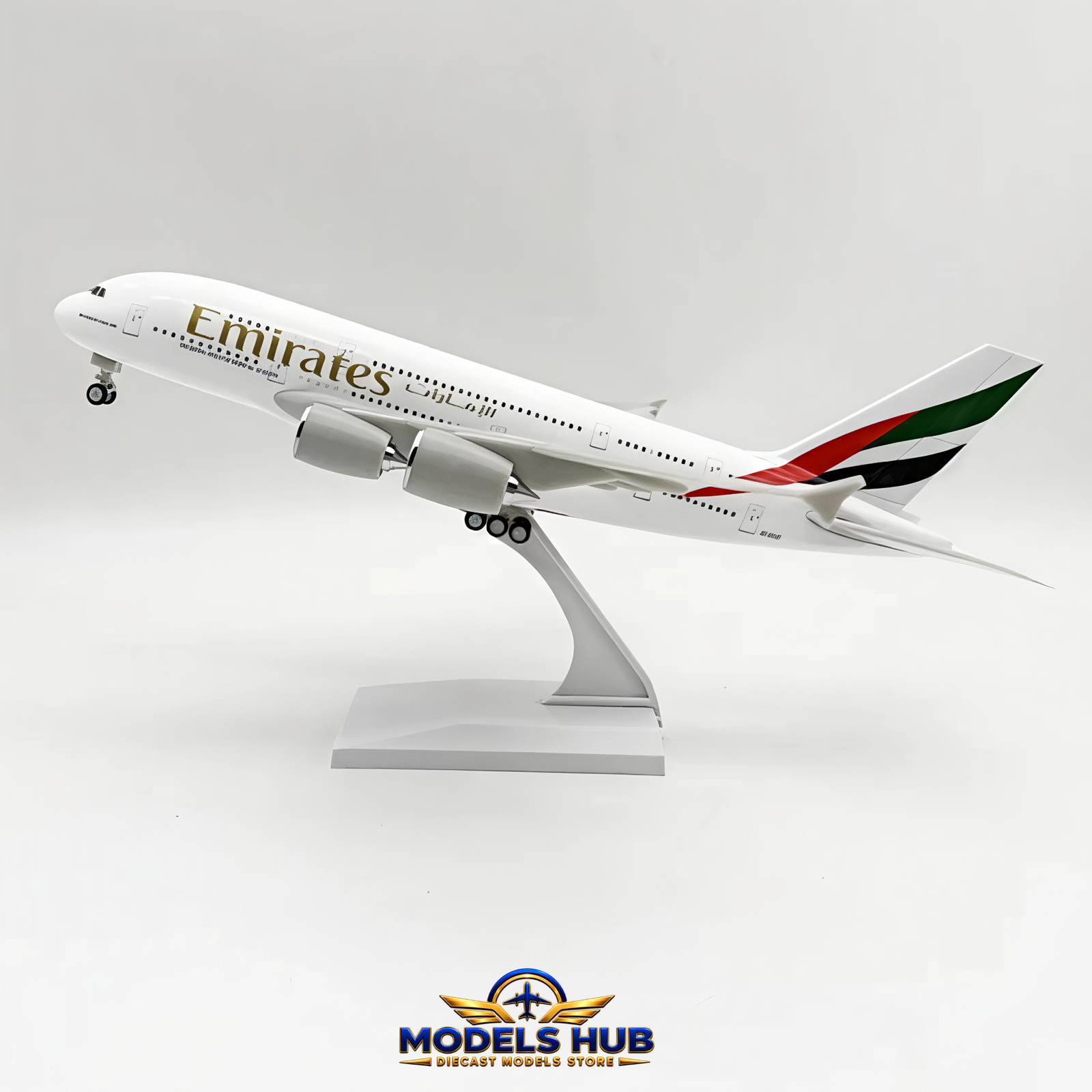 Emirates Airbus A380 30cm 1:200 Metal Airplane Model - Image 5