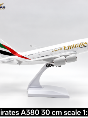 Emirates Airbus A380 30cm 1:200 Metal Airplane Model