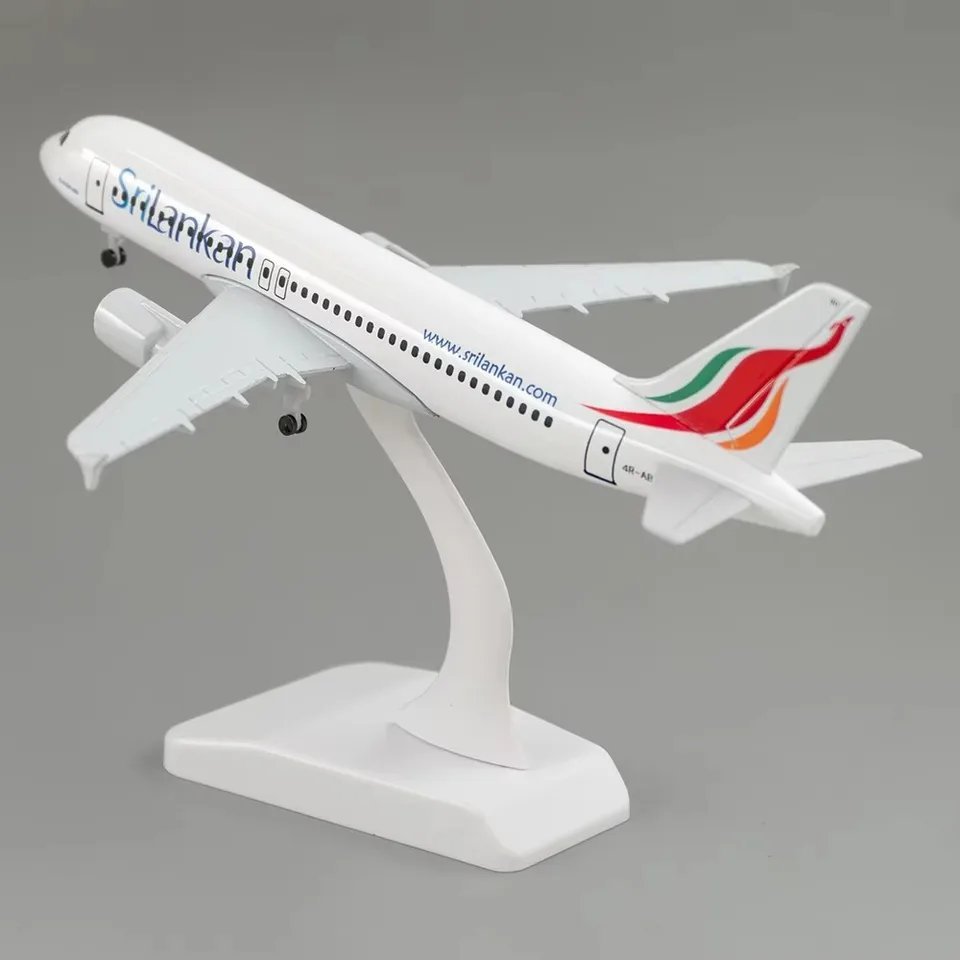 Sri Lanka Airways A320 1:300 Scale 20cm Diecast Model Airplane – Collectible Aircraft Replica for Home & Office Decor, Gift Toy** - Image 5